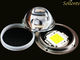Ống kính LED tròn 78mm cho CXA 3070, Ống kính máy chiếu LED 60 độ