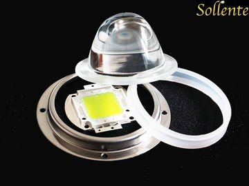 45 độ đèn pha trắng COB LED Module với chủ kim loại, Silicon Gasket