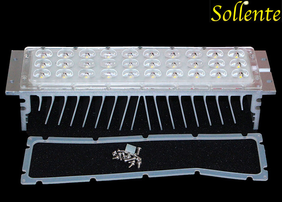 Mô-đun đèn đường LED Lumen cao 65x135 độ PC quang học