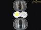 Mô-đun LED COB ánh sáng đường với ống kính góc rộng 160 * 70 độ